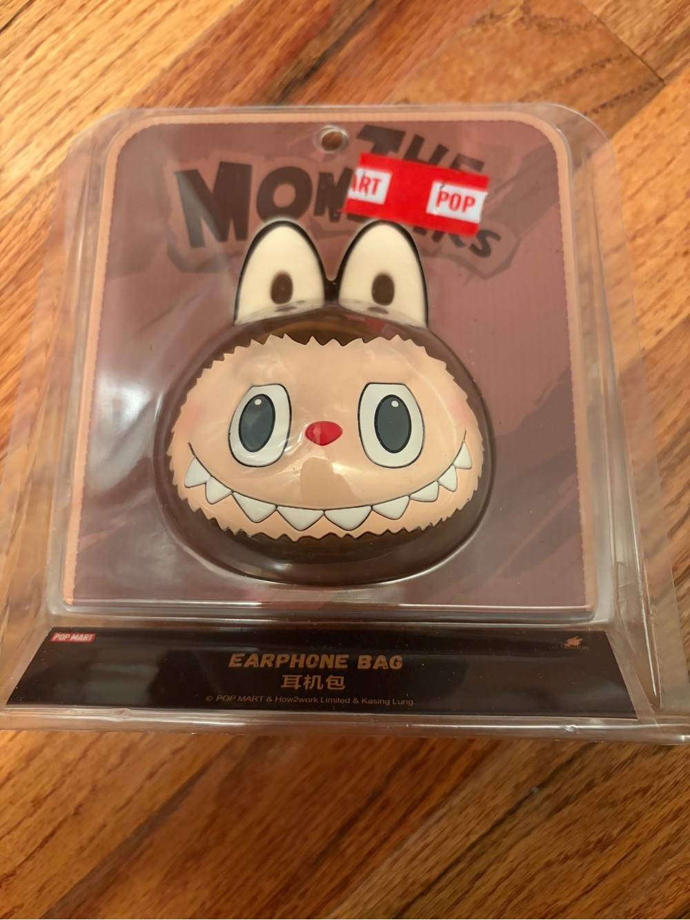 POP MART LABUBU MONSTERS EARPHONE ZIPPERED CASE BAG